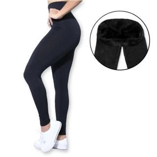 Calça Legging Flanelada de Inverno