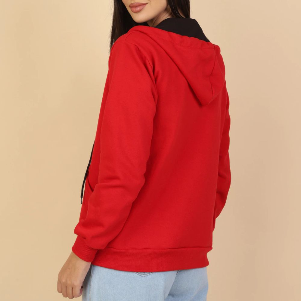 Casaco Moletom Feminino