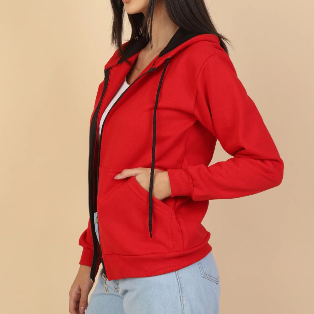 Casaco Moletom Feminino