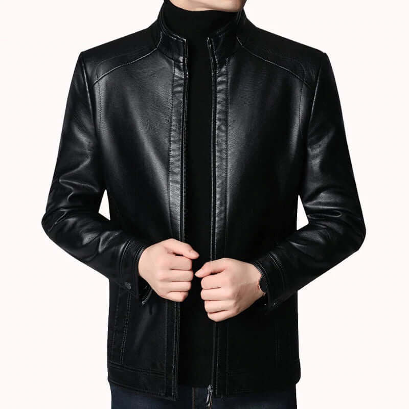 Jaqueta Masculina de Couro Michigan