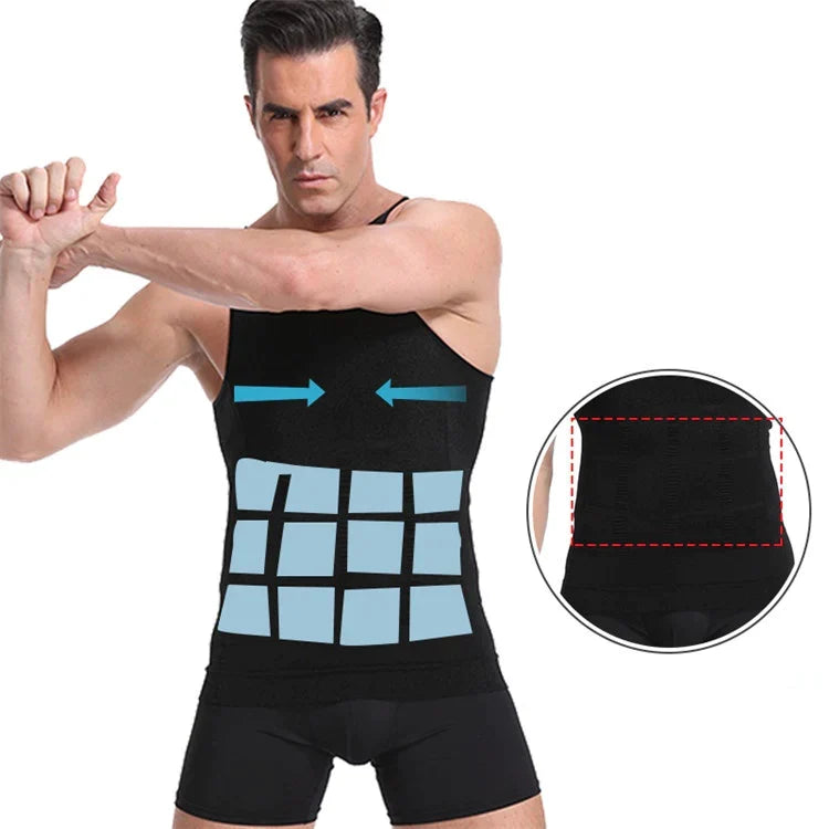 Regata Masculina Modeladora de Compressão