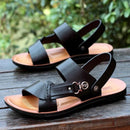 Sandália Masculina de Couro Antiderrapante