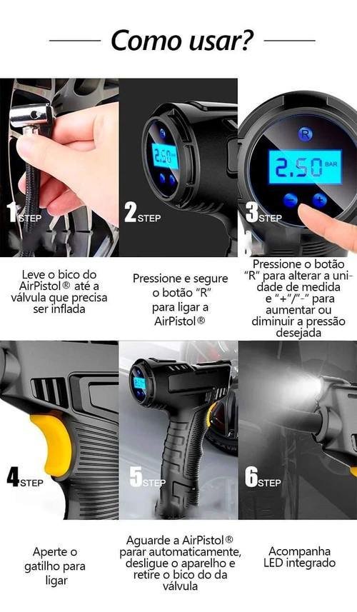 Calibrador de Pneus Digital