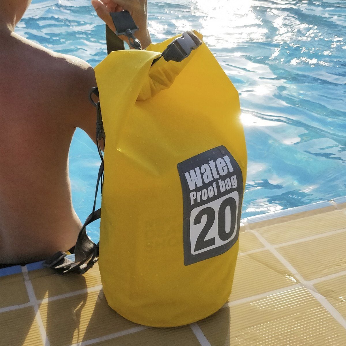 Mochila Flutuante Impermeável - Beach Bag